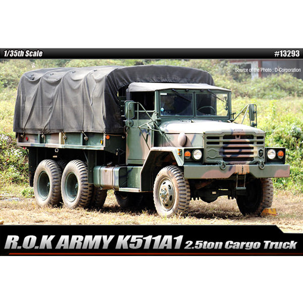 K511A1 2.5톤 카고 트럭 프라모델